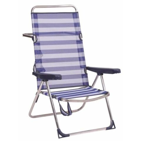Καρέκλα στην παραλία Alco 65 x 60 x 100 cm Μπλε