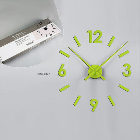 Ρολόι Τοίχου πολυπροπυλένιο Πράσινο