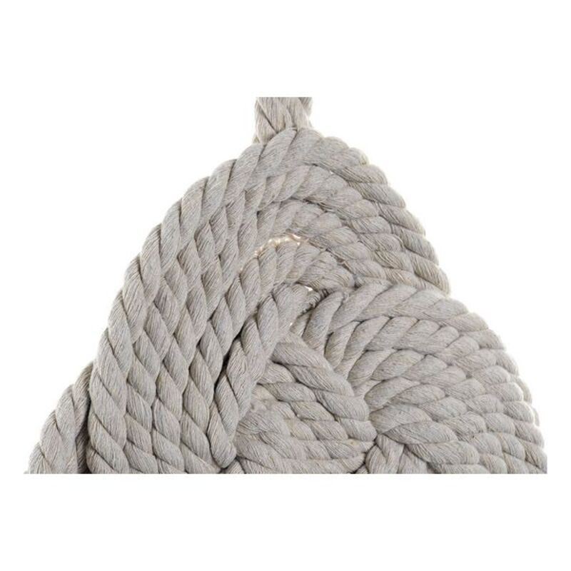 Διακόσμηση τοίχων DKD Home Decor βαμβάκι Σχοινί Πλεγμένο Boho