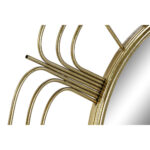 Καθρέφτης DKD Home Decor Μέταλλο Χρυσό (80 x 3 x 80 cm)