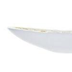 Κεντρικό Τραπεζιού DKD Home Decor Μωσαϊκό Λευκό Από φίλντισι Ρητίνη Ανοιχτό καφέ (50 x 16 x 8 cm)