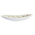 Κεντρικό Τραπεζιού DKD Home Decor Μωσαϊκό Λευκό Από φίλντισι Ρητίνη Ανοιχτό καφέ (50 x 16 x 8 cm)