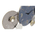 Ρολόι Τοίχου DKD Home Decor Γκρι Μπλε Μέταλλο Κύκλους (95.3 x 5.7 x 51.4 cm)