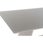 Τραπεζαρία DKD Home Decor Κρυστάλλινο Γκρι MDF (160 x 90 x 75 cm)