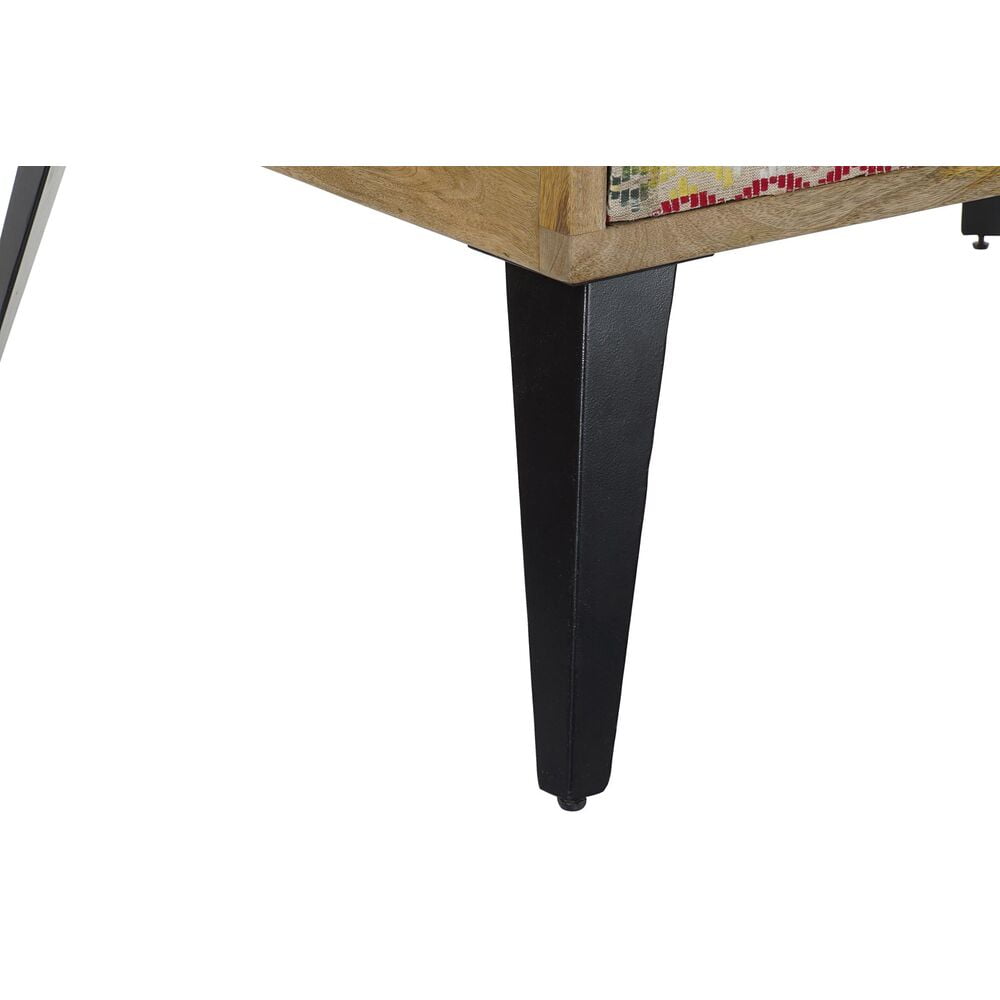 Βοηθητικό Τραπέζι DKD Home Decor Μέταλλο Ξύλο από Μάνγκο (110 x 70 x 45 cm)