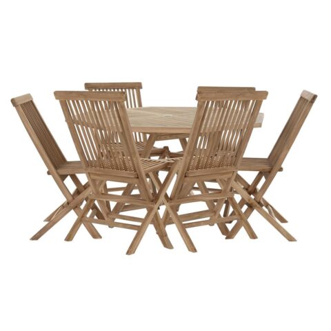 Σετ Τραπέζι με Καρέκλες DKD Home Decor 90 cm 120 x 120 x 75 cm