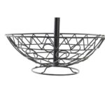 Μπολ για Φρούτα DKD Home Decor Μέταλλο (28 x 28 x 40 cm)