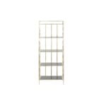 Ράφια DKD Home Decor Κρυστάλλινο Χρυσό Μέταλλο (60 x 32 x 161
