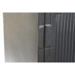Σκευοθήκη DKD Home Decor Φυσικό Μαύρο Χρυσό Μέταλλο Ξύλο από Μάνγκο