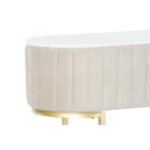 Κονσόλα DKD Home Decor Ροζ Χρυσό Μέταλλο Μάρμαρο 120 x 35 x 80 cm