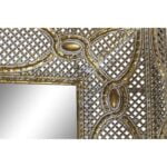 Τοίχο καθρέφτη DKD Home Decor Κρυστάλλινο Χρυσό Μέταλλο (45 x 5