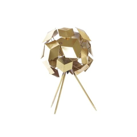 Επιτραπέζιο Φωτιστικό DKD Home Decor Χρυσό 220 V 50 W Σύγχρονη Γεωμετρική (29 x 29 x 45 cm)