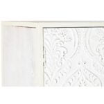 Ντουλάπι DKD Home Decor Έλατο MDF Λευκό (60 x 34 x 138 cm)