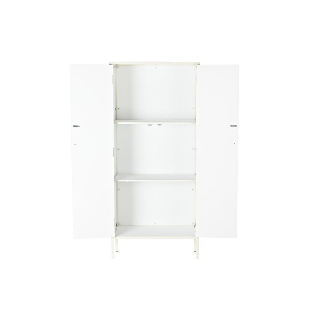 Ντουλάπι DKD Home Decor Έλατο MDF Λευκό (60 x 34 x 138 cm)