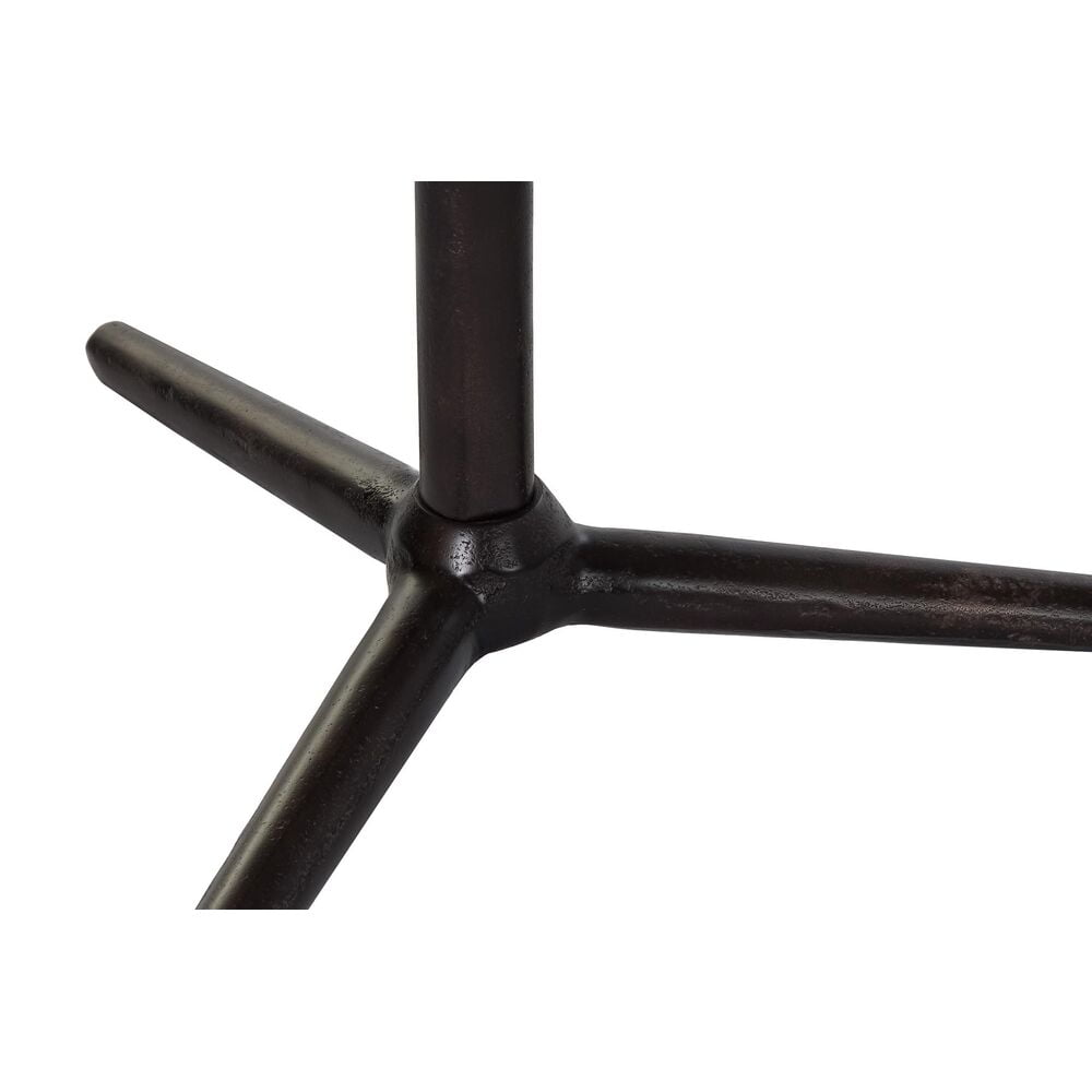 Σετ 2 Τραπεζάκια DKD Home Decor Μαύρο Χρυσό Αλουμίνιο (40 x 40 x 61 cm) (2 pcs)