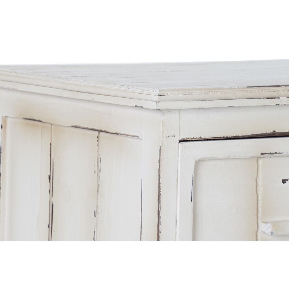Σιφονιέρα DKD Home Decor MDF Λευκό (76 x 35 x 74 cm)