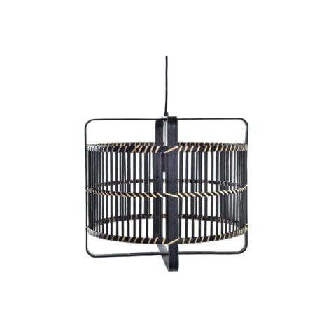 Φωτιστικό Οροφής DKD Home Decor Μαύρο 220 V 50 W (40 x 40 x 35 cm)