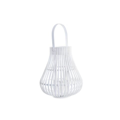 Lanterne DKD Home Decor Κρυστάλλινο Λευκό Διακοσμητική κανάτα (29 x 29 x 34 cm)