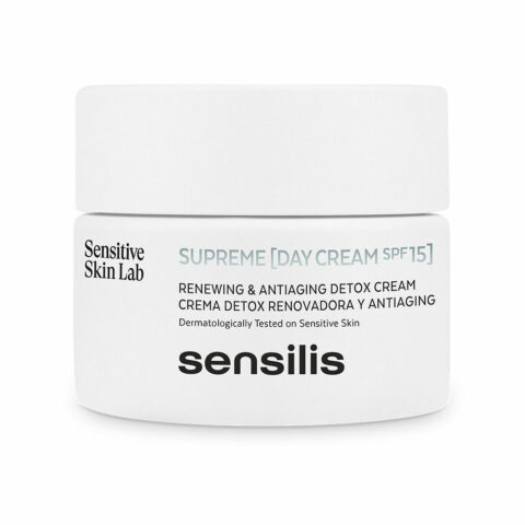 Κρέμα Αντιγήρανσης Ημέρας Sensilis Supreme Detox Renew Spf 15+ (50 ml)