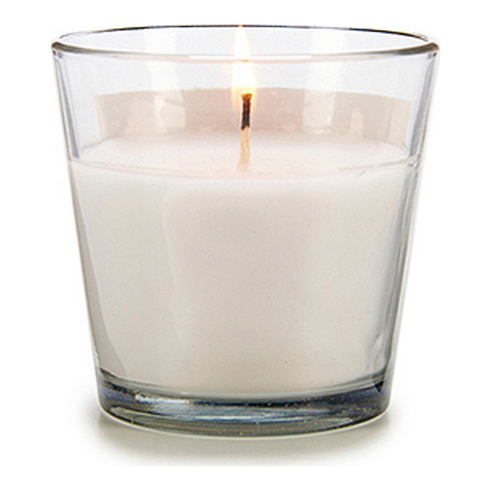 Αρωματικό Κερί βαμβάκι Λευκό Γυαλί 120 g Κερί