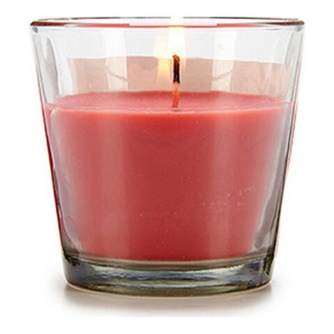 Αρωματικό Κερί Μήλο Κανέλα Κόκκινο Γυαλί Κερί