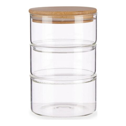 Βάζο Καφέ Διαφανές Διακοσμητική κανάτα Βοροπυριτικό γυαλί (1200 ml)
