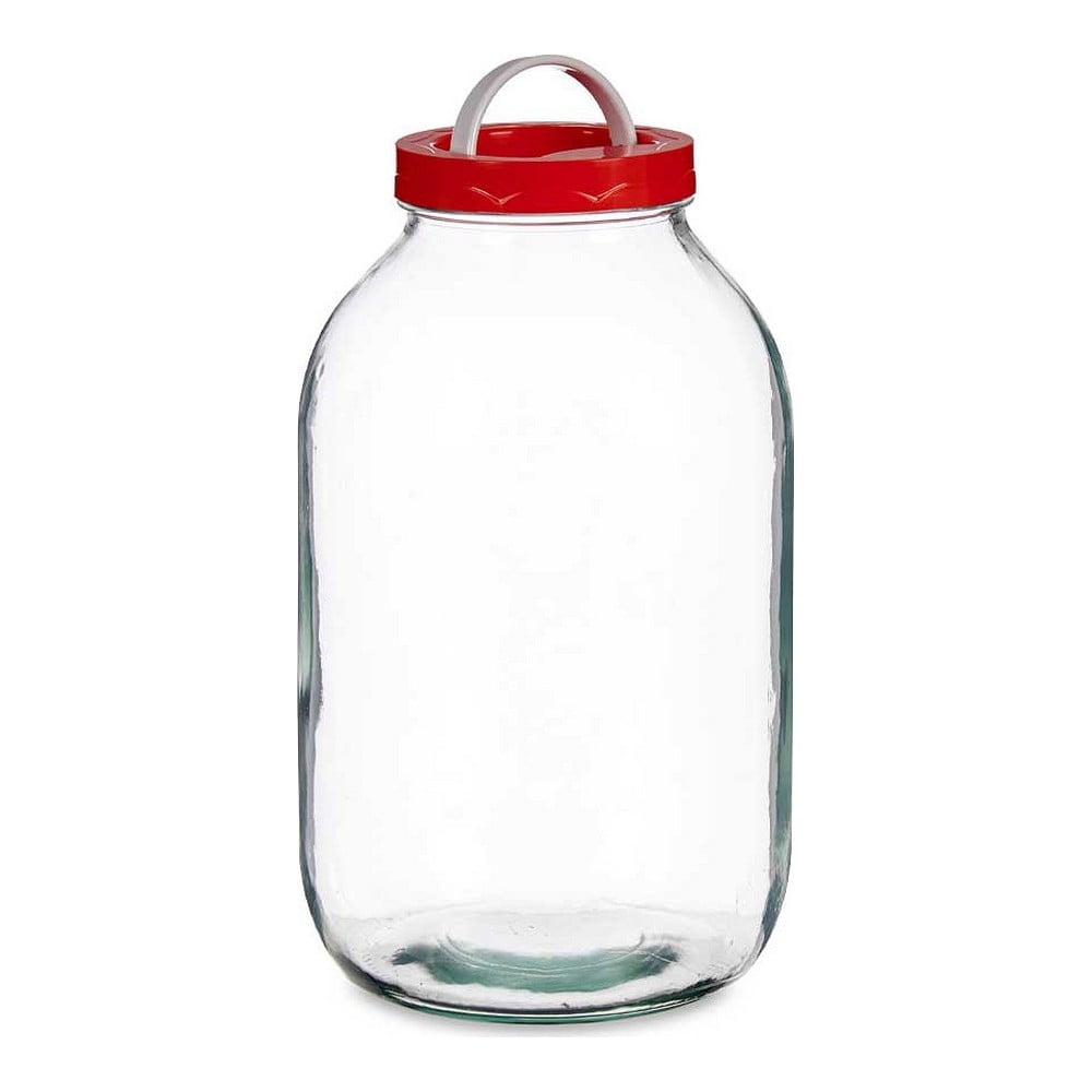 Γυάλινο βάζο Κόκκινο Διαφανές πολυπροπυλένιο (5 L)