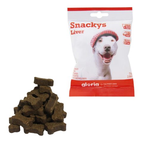 Σνακ για τον Σκύλο Gloria Display Snackys Συκώτι (30 x 75 g)