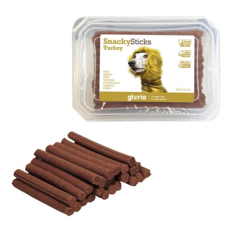 Σνακ για τον Σκύλο Gloria Snackys Sticks Κοτόπουλο Τουρκία Μπάρες (350 g)