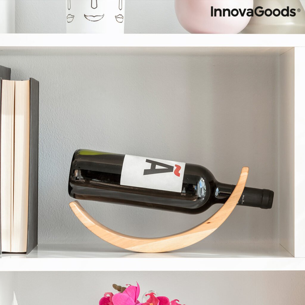 Πλωτή Ξύλινη Θήκη Κρασιού Woolance InnovaGoods