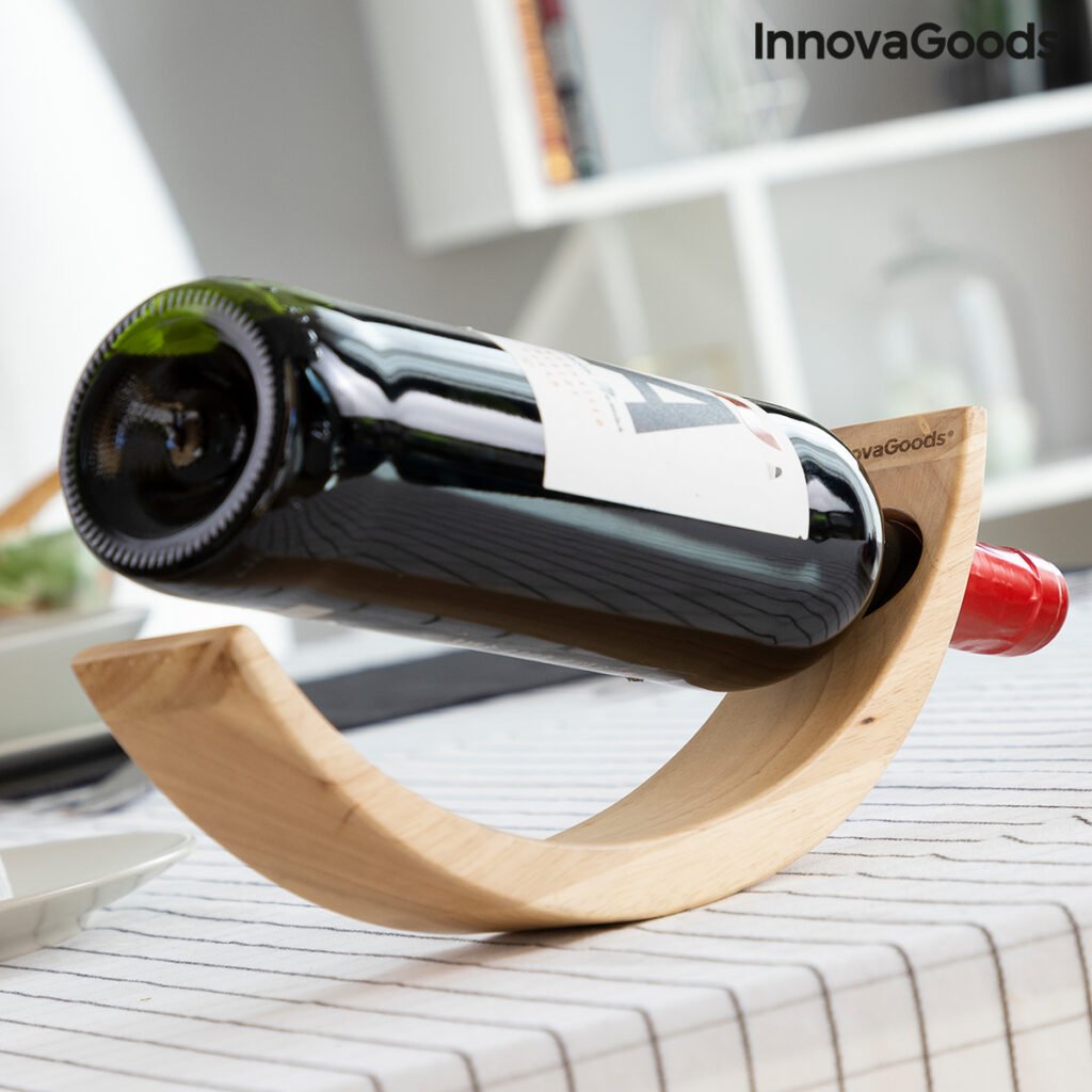 Πλωτή Ξύλινη Θήκη Κρασιού Woolance InnovaGoods