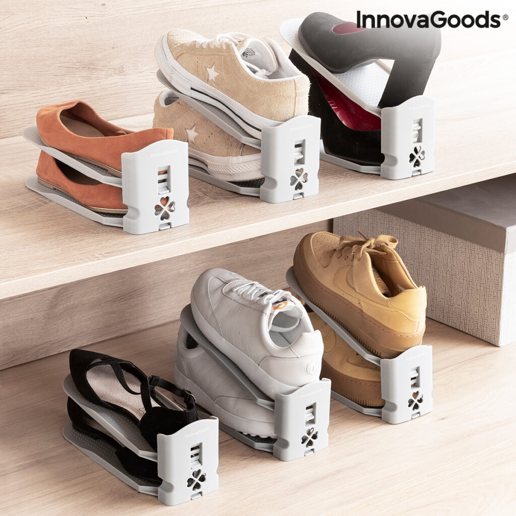 Ρυθμιζόμενος Οργανωτής Παπουτσιών Sholzzer InnovaGoods x6