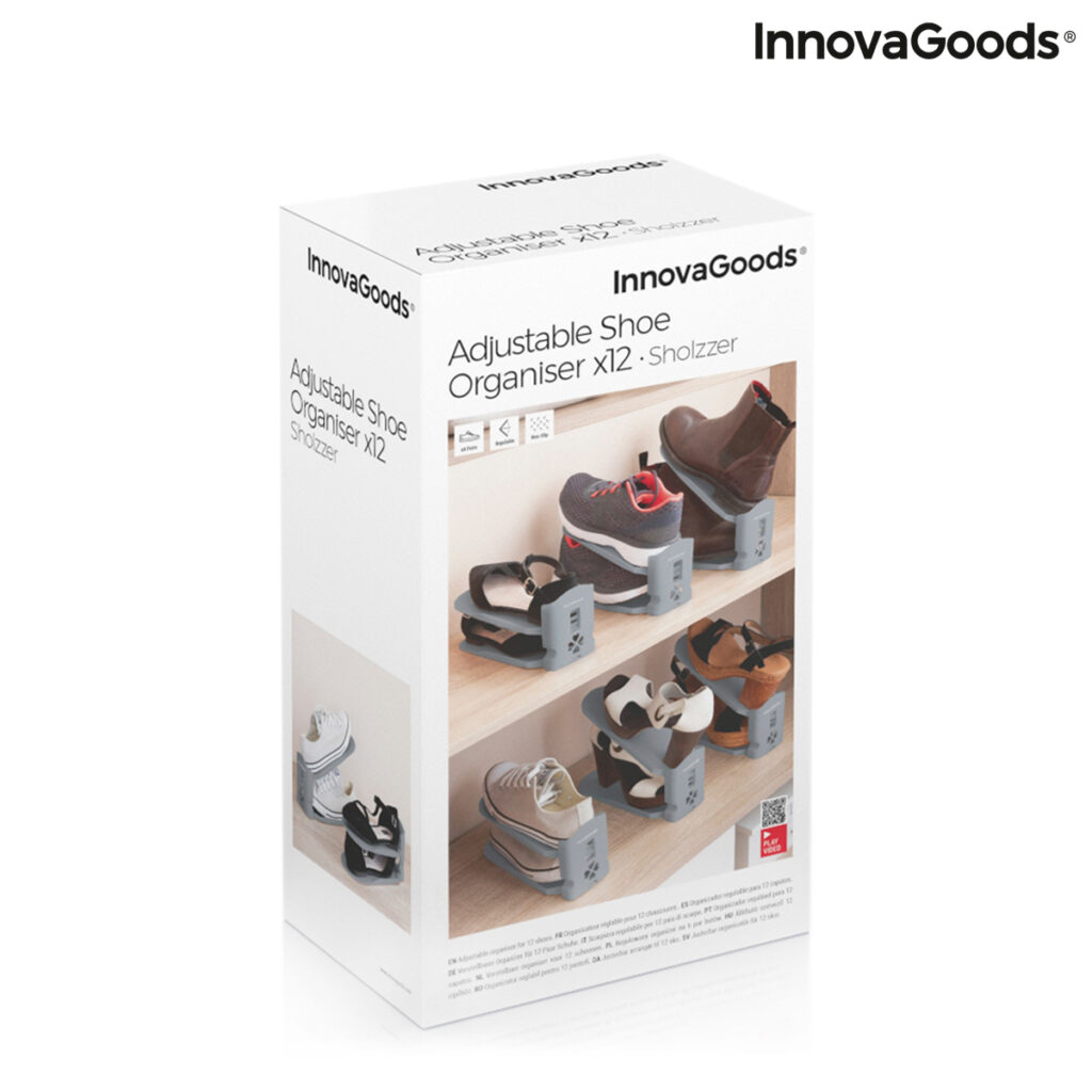 Ρυθμιζόμενος Οργανωτής Παπουτσιών Sholzzer InnovaGoods x6