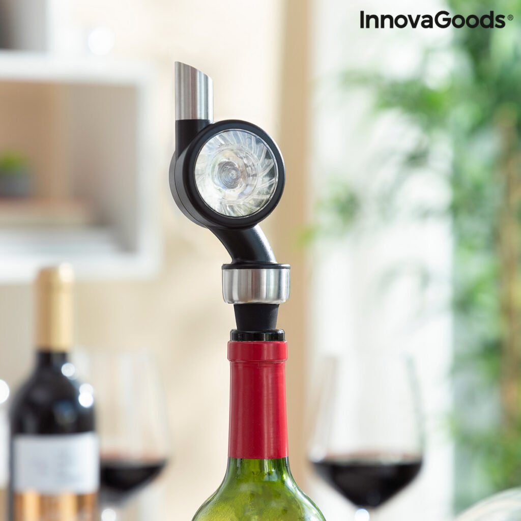 Αεριστή Κρασιού με Μύλο και Βάση Wimil InnovaGoods