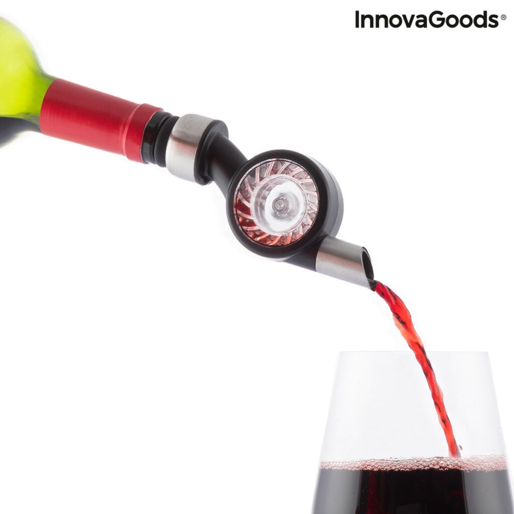 Αεριστή Κρασιού με Μύλο και Βάση Wimil InnovaGoods