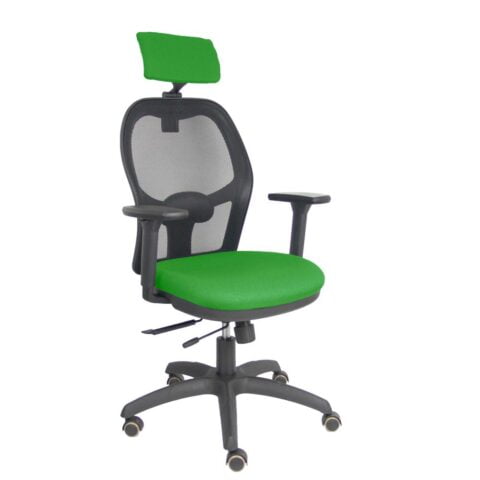 Καρέκλα γραφείου με κεφαλάρι P&C B3DRPCR Πράσινο