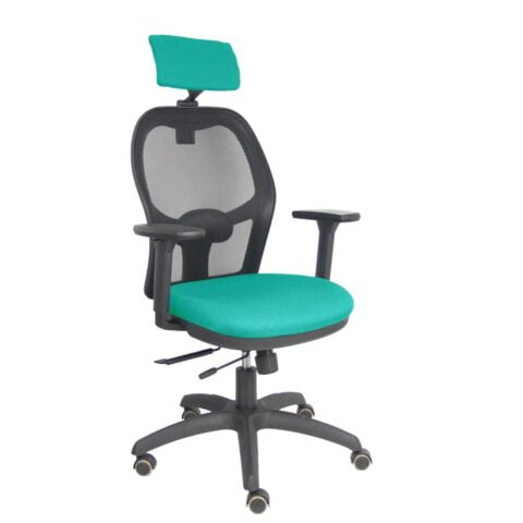 Καρέκλα γραφείου με κεφαλάρι P&C B3DRPCR Τυρκουάζ Caillou Με Κατοικίδιο
