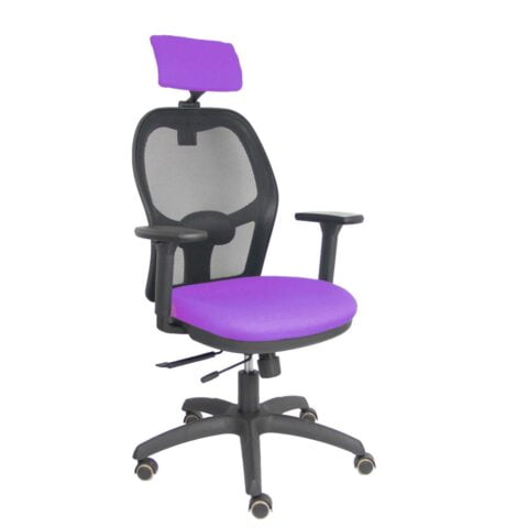 Καρέκλα γραφείου με κεφαλάρι P&C B3DRPCR Λιλά