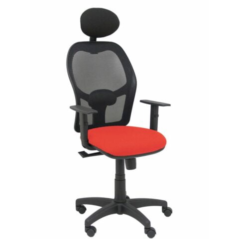Καρέκλα γραφείου με κεφαλάρι P&C B10CRNC Σκούρο Πορτοκαλί