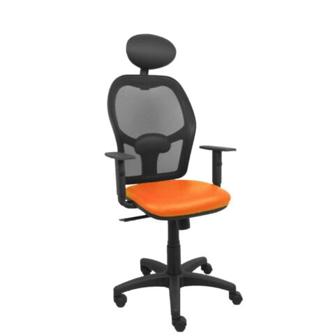 Καρέκλα γραφείου με κεφαλάρι P&C B10CRNC Πορτοκαλί