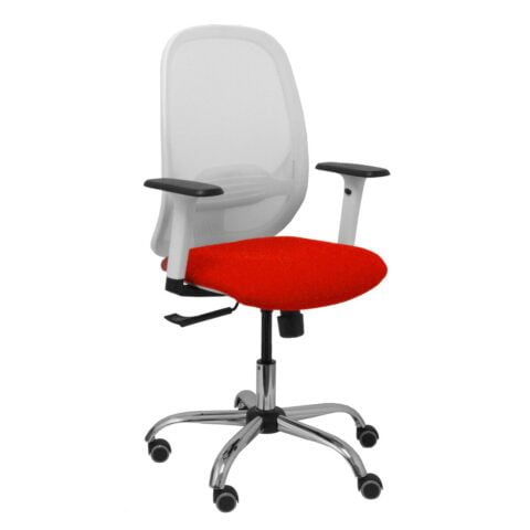 Καρέκλα Γραφείου P&C 354CRRP Λευκό Κόκκινο