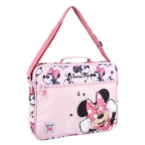 Σχολική Τσάντα Minnie Mouse Ροζ (29 x 6 x 38 cm)