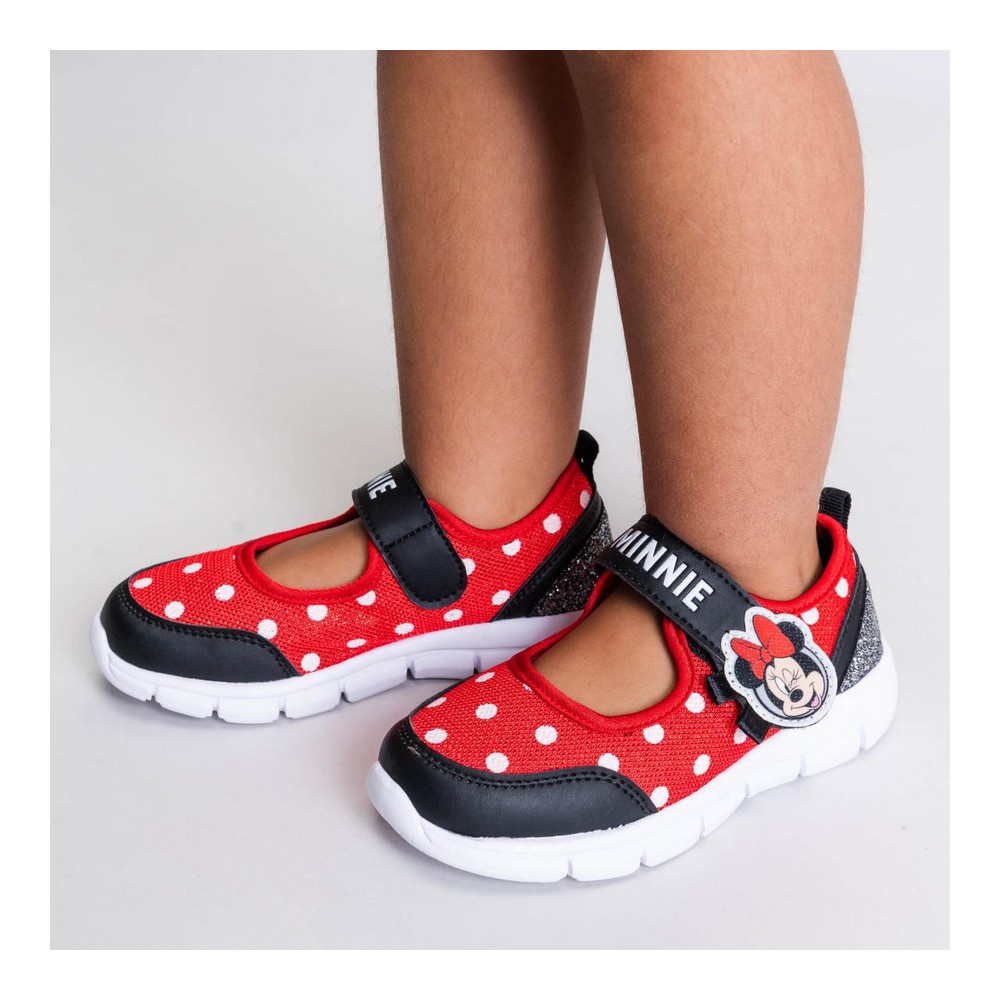 Παπούτσια μπαλαρίνας για κορίτσι Minnie Mouse Κόκκινο