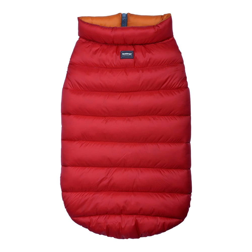 Παλτό Σκύλου TicWatch Puffer 30 cm Πορτοκαλί/Κόκκινο