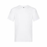 Unisex Μπλούζα με Κοντό Μανίκι 141332 100% βαμβάκι Λευκό (120 Μονάδες)