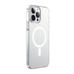 Baseus Crystal Magnetic Case for iPhone 13 Pro Max (transparent) + tempered glass