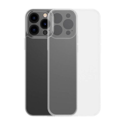 Baseus Frosted Case for iPhone 13 Pro (transparent) + tempered glass