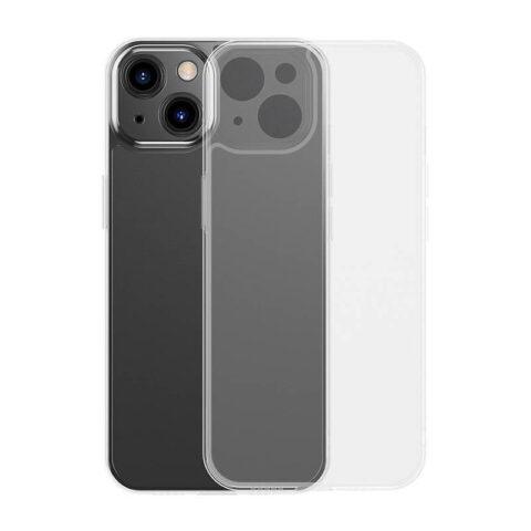 Baseus Frosted Case for iPhone 13 (transparent) + tempered glass