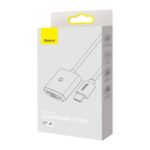 Baseus Lite Series HDMI to VGA adapter without audio (white)