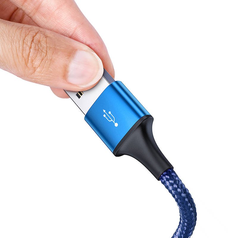 Baseus Rapid Series 3-in-1 cable USB-C For M+L+T  1.2m Blue